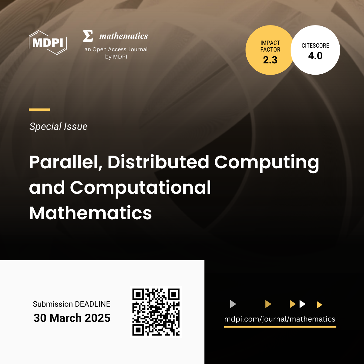 Poziv za slanje radova: Posebno Izdanje MDPI Časopisa na temu "Paralelno, Distribuirano Računalstvo i Računalna Matematika"