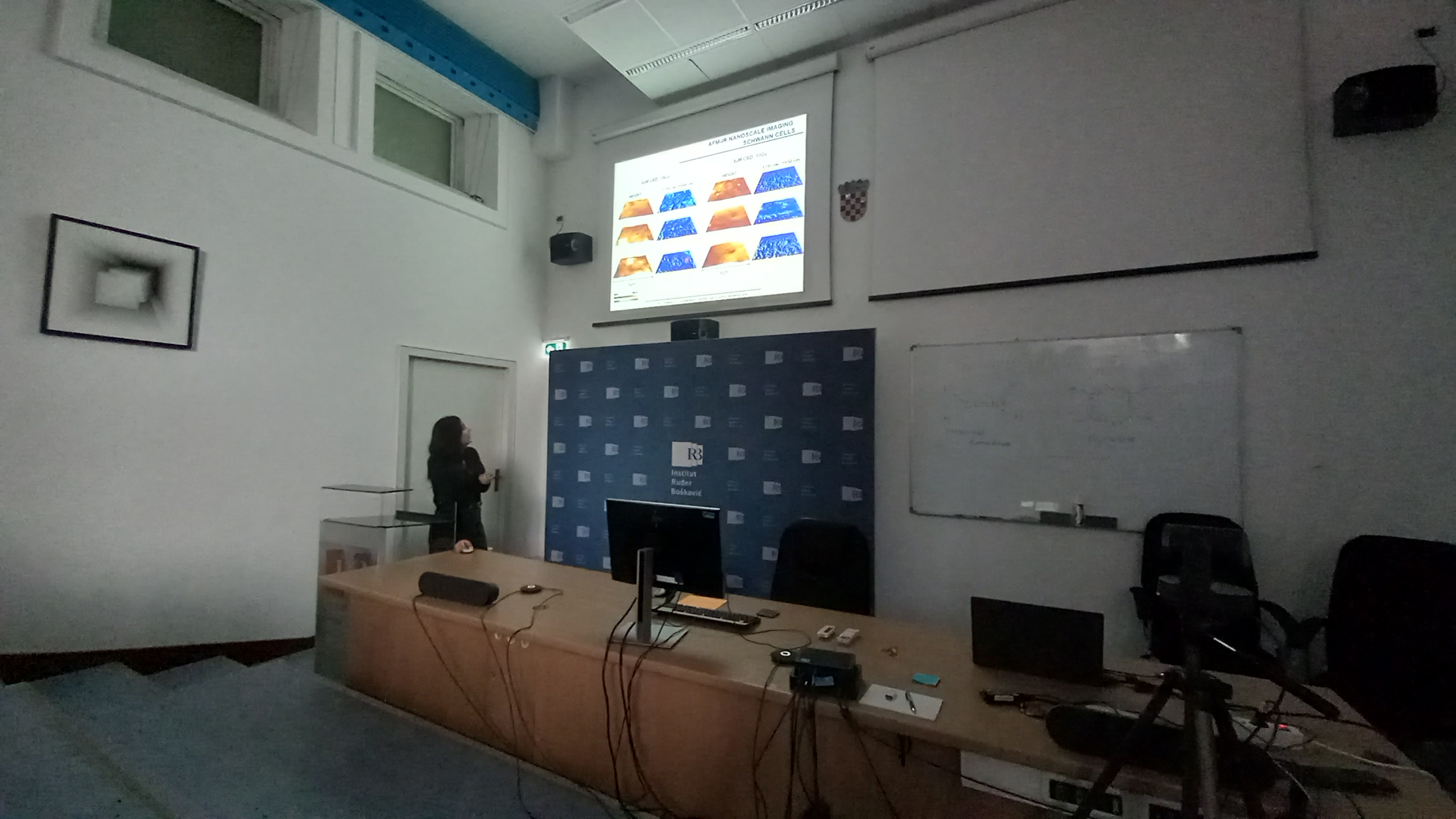 Visit of collaborator Karolina Chrabaszcz